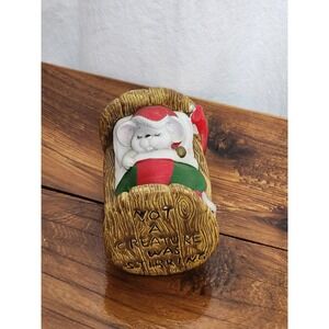 Christmas Rocking Mouse Not a‎ Creature Was Stirring Musical